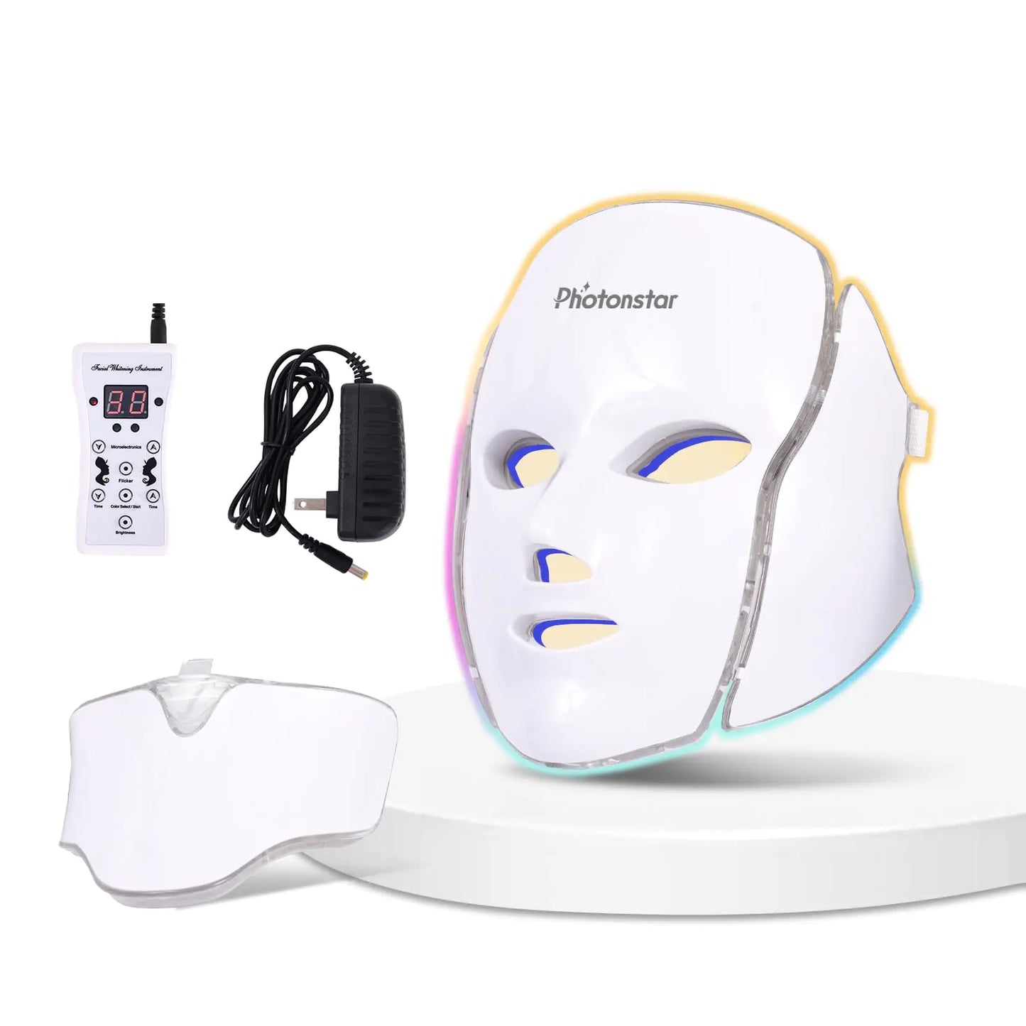 Photonstar 7-Color Redlight Therapy Face Mask(630-810nm wavvelength)